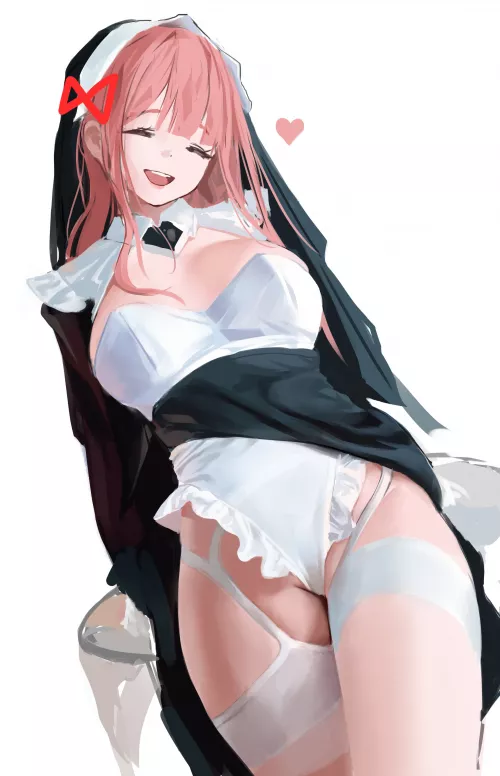 She's so happy to serve u (_amethyst0_) [Artist Original]