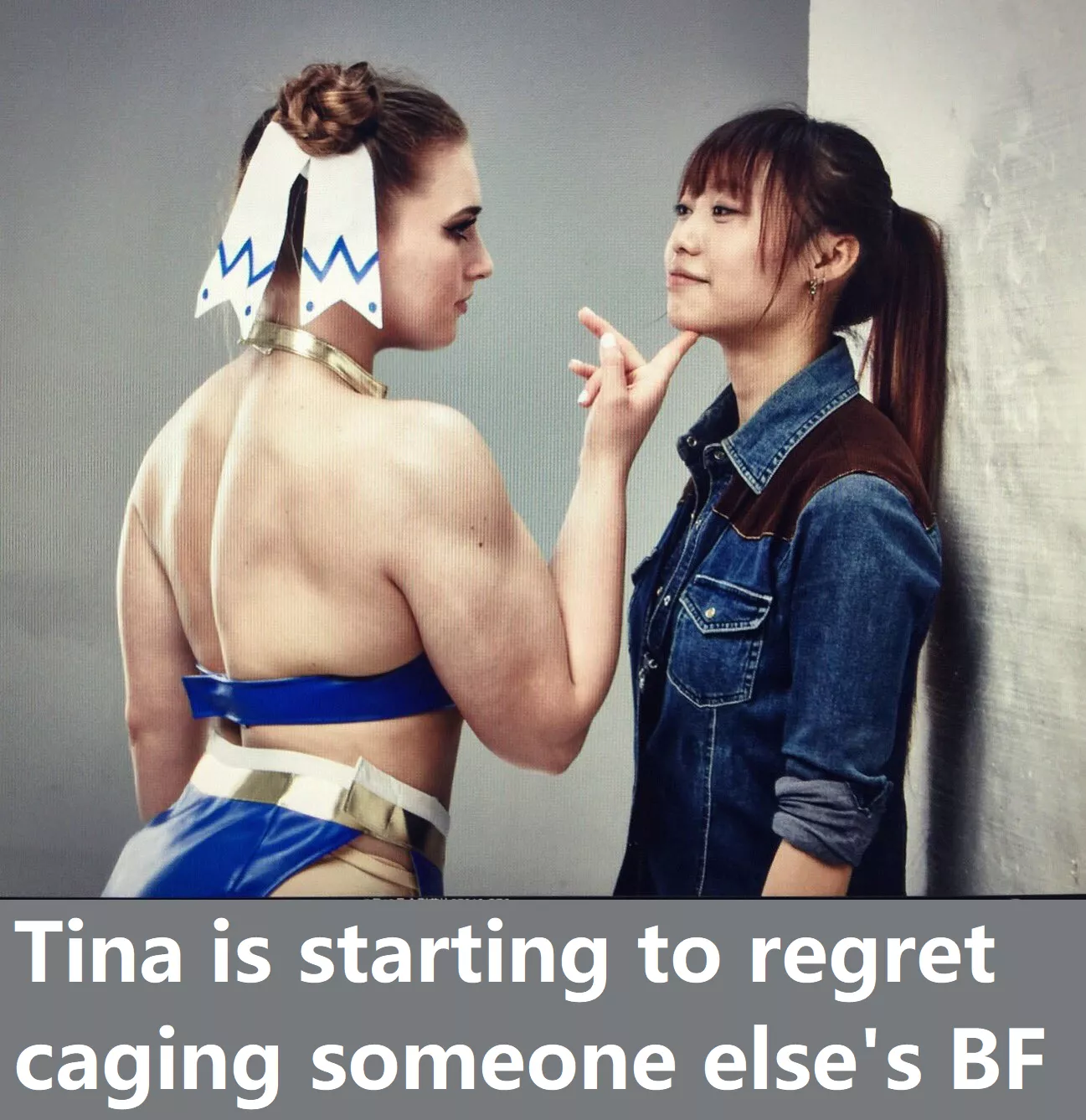 She's starting to regret... She's starting to regret...