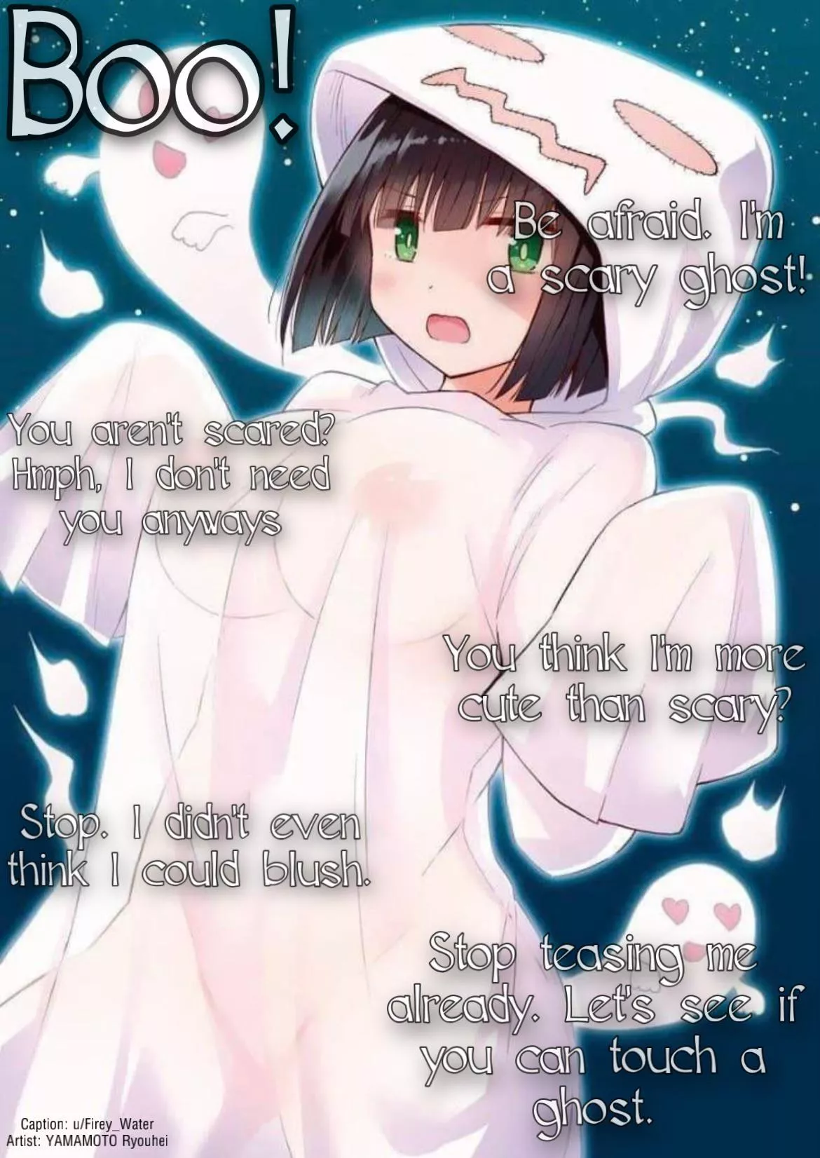 She’s trying her best to be scary. [Wholesome] [Teasing] [Femsub]