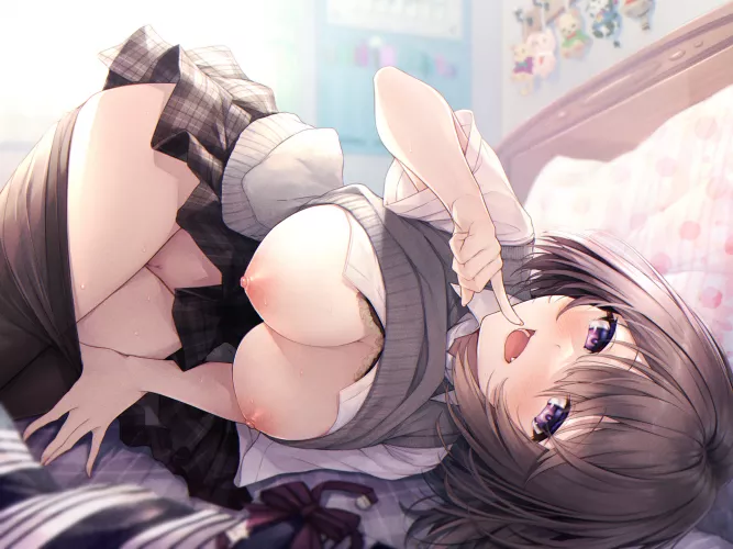 Shh, parents are at home, let's do it quietly (Hasubatake39)