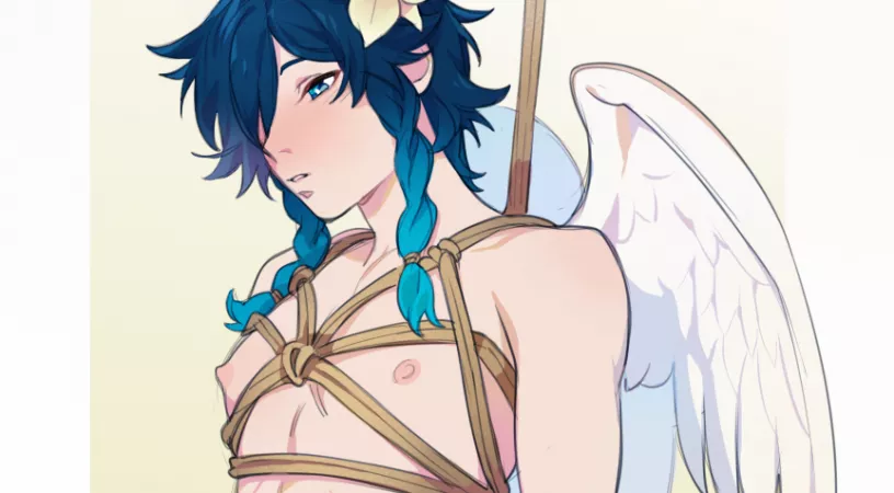 Shibari Venti (it's just a preview, but it's a hot preview!)(Natural Virtue aka @NaVir_log)