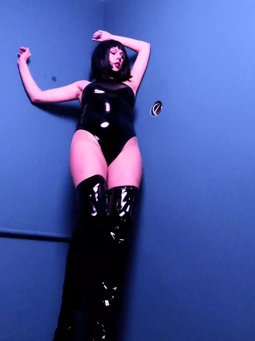 Shiny boots worship tonight 🔥 [OC]