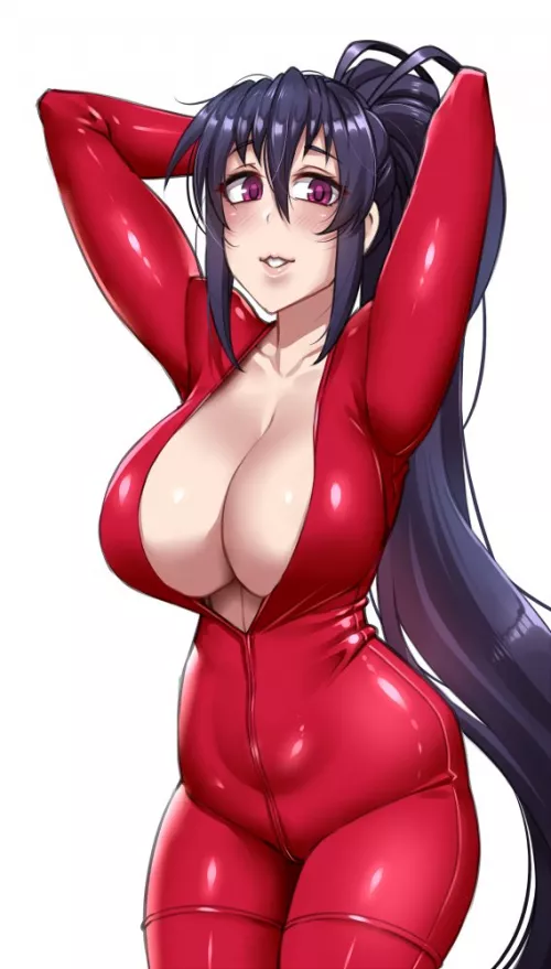 Shiny Red Bodysuit (Twrlare) [Original]
