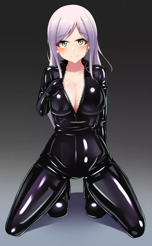 Shiny Rubber Suit (Ibusuki ) [Original]