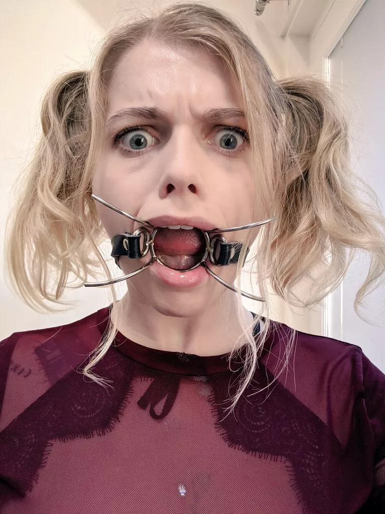 Shocked by the gag Shocked by the gag