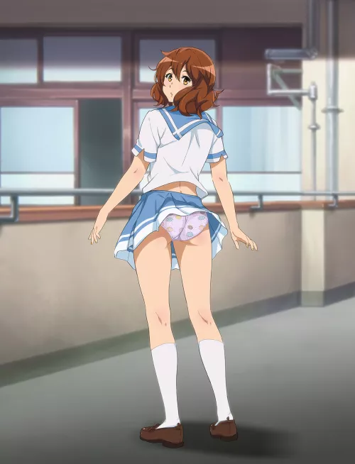 Short skirts and the wind. [Hibike! Euphonium]