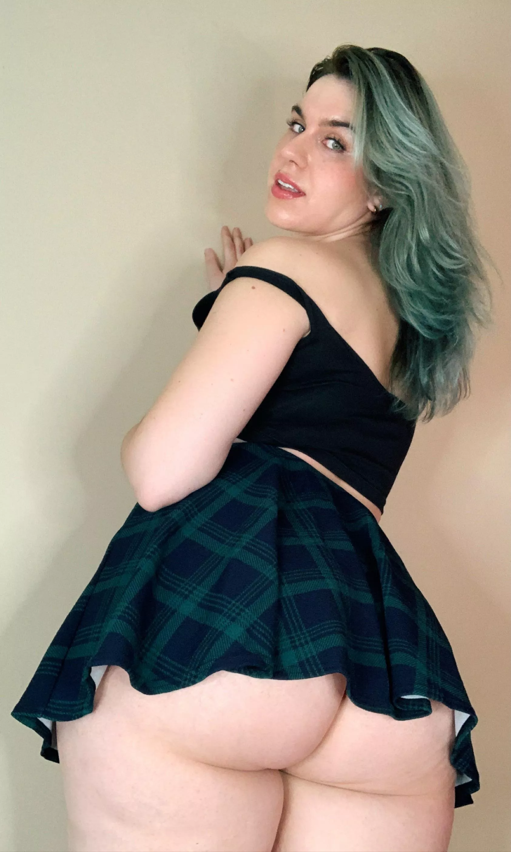 Short skirts and tight asses Short skirts and tight asses