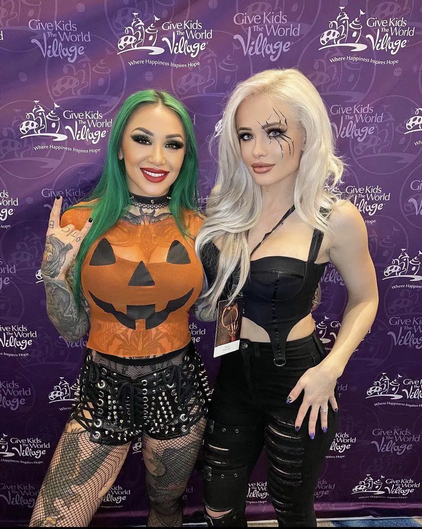 Shotzi and Scarlett Shotzi and Scarlett