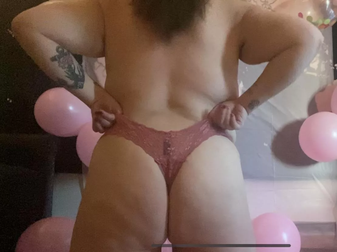 Should I bend over and make this thong disappear even more? 😈