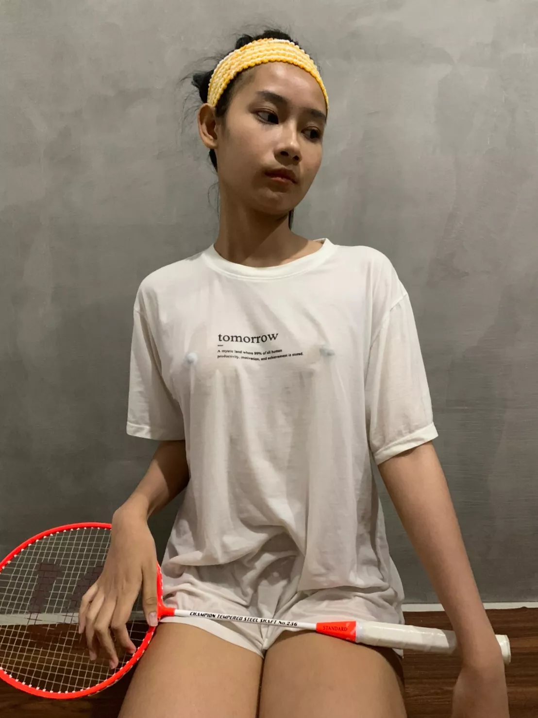 should I change my shirt? if yes, which shirt should I wear to play badminton with you π€π€ should I change my shirt? if yes, which shirt should I wear to play badminton with you π€π€