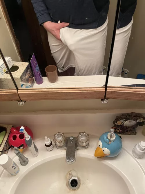 Should I freeball to lunch, walking around without underwear gives me a hard on!