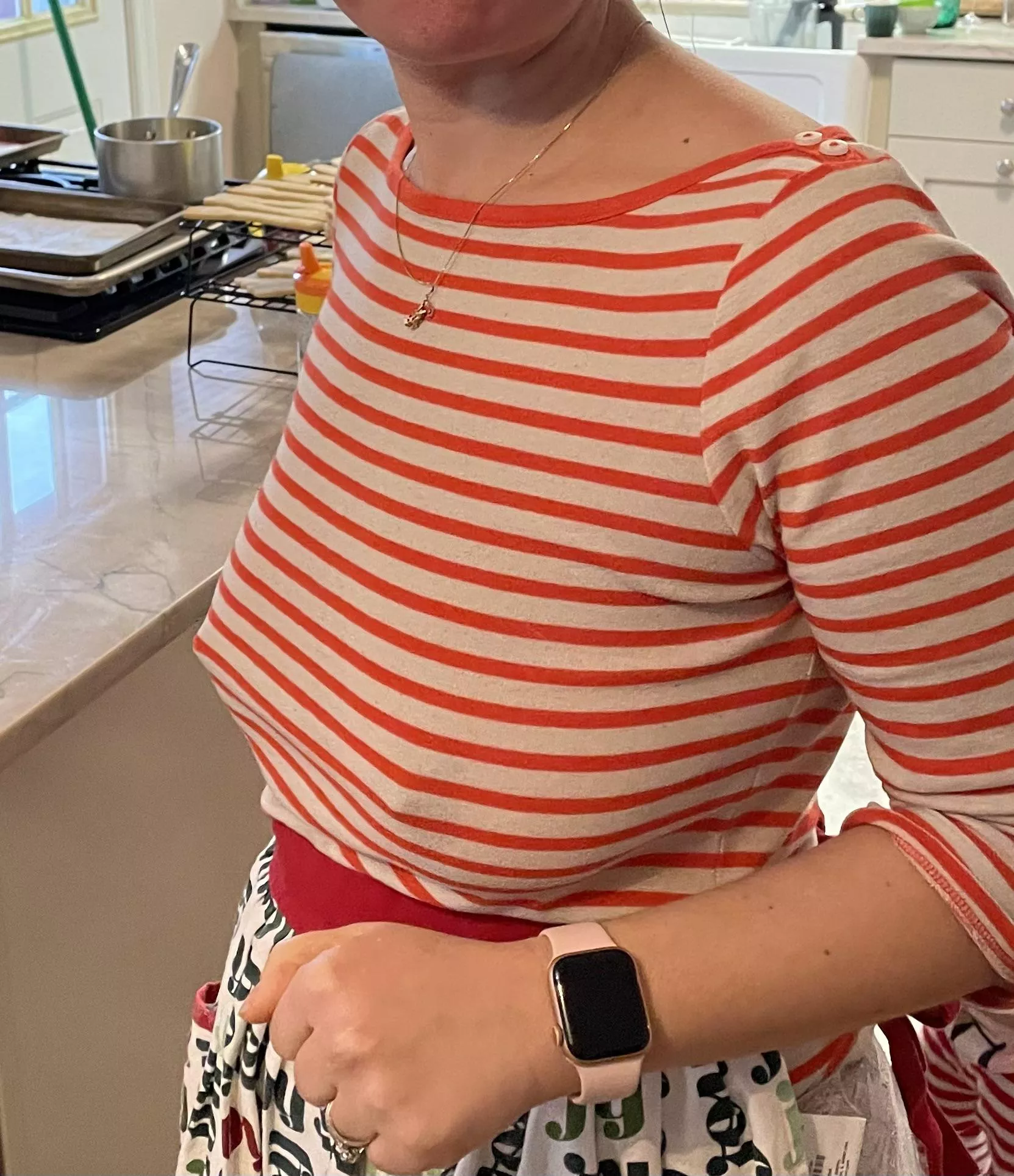 Should I go out like this or is it too much?(without the apron of course. )