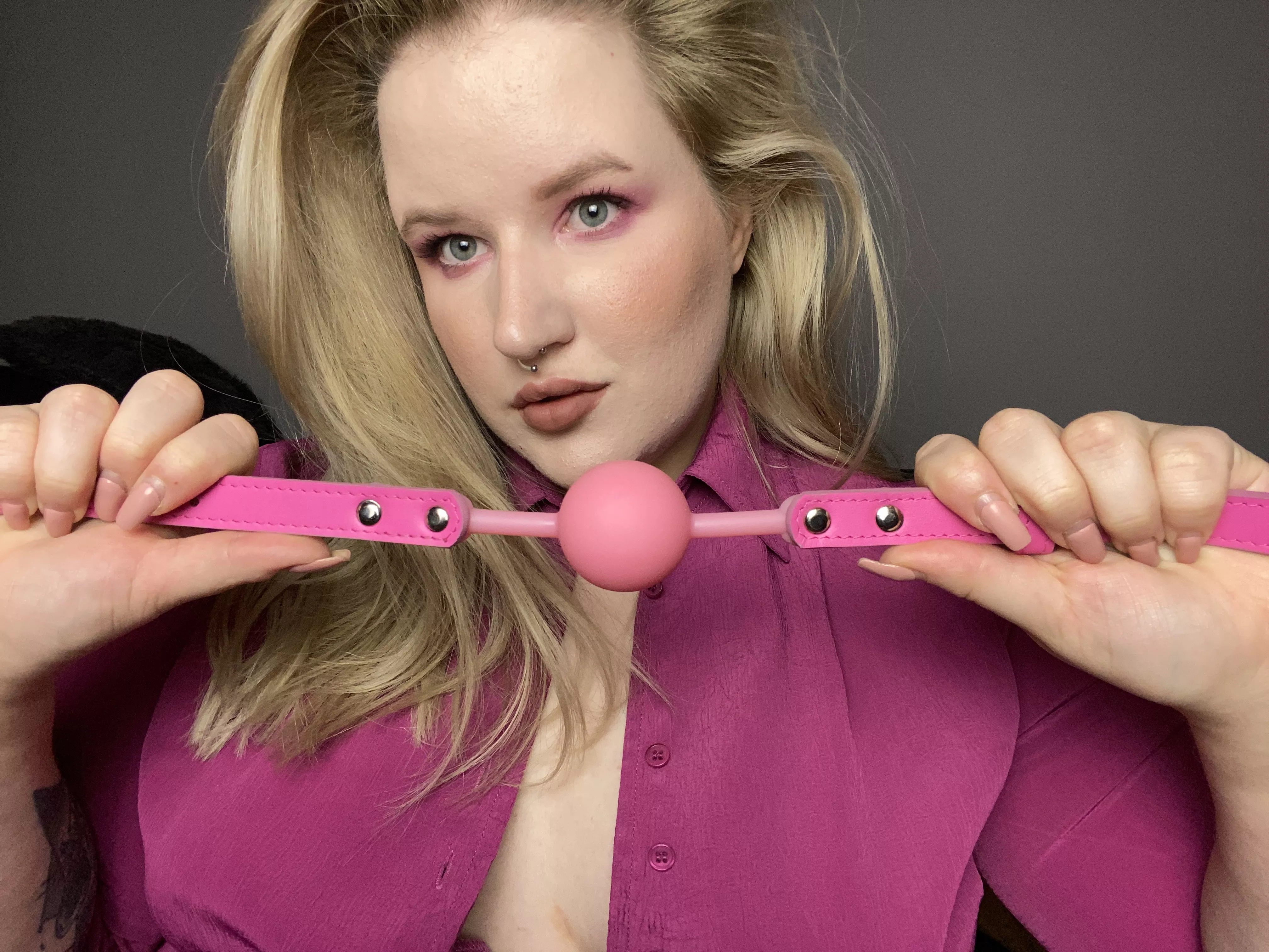 Should I just gag you? 😈