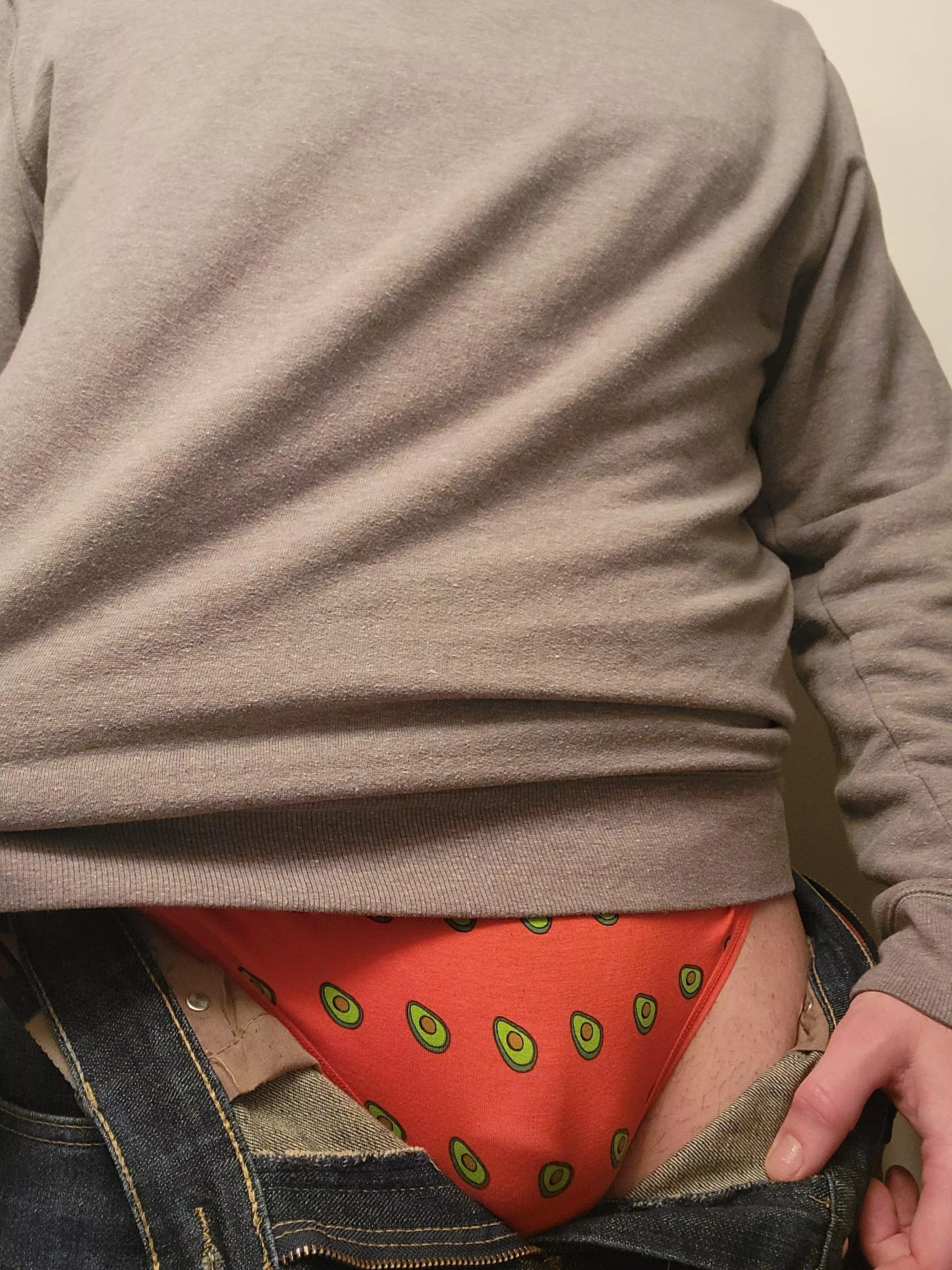 Should I just stop wearing men's boxers?(no bra today)