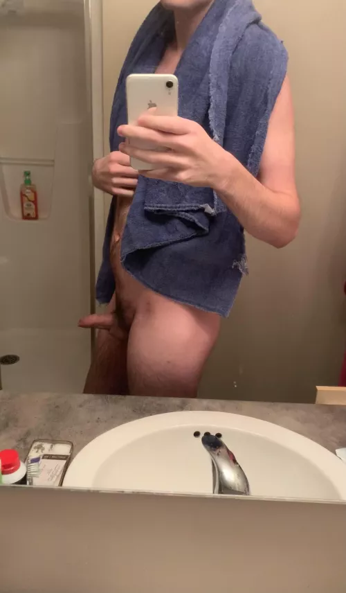 Shower time! Who is joining me and my little buddy? (22)