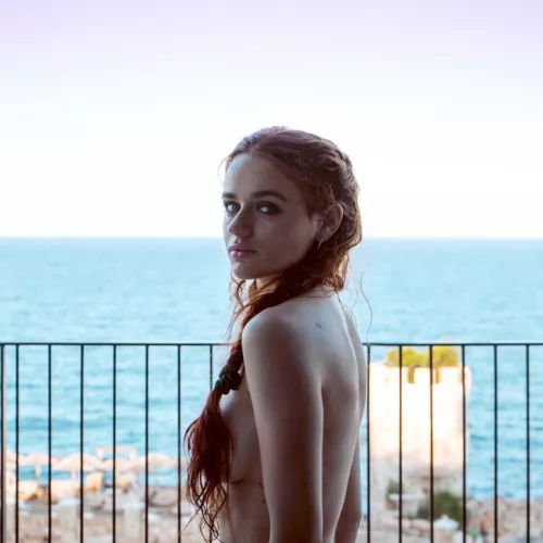 Showing off for Joey King Showing off for Joey King
