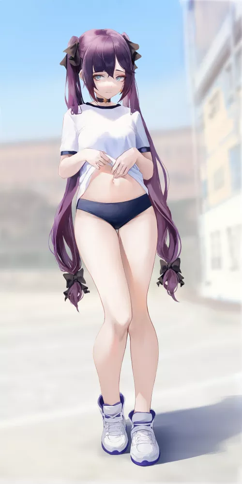 Showing off her cute hips & thighs Showing off her cute hips & thighs