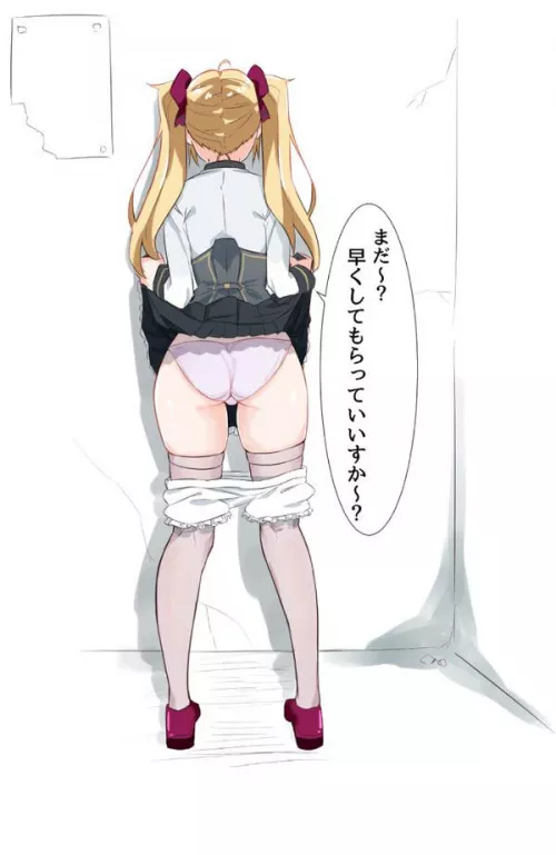 Showing off her new panties Showing off her new panties