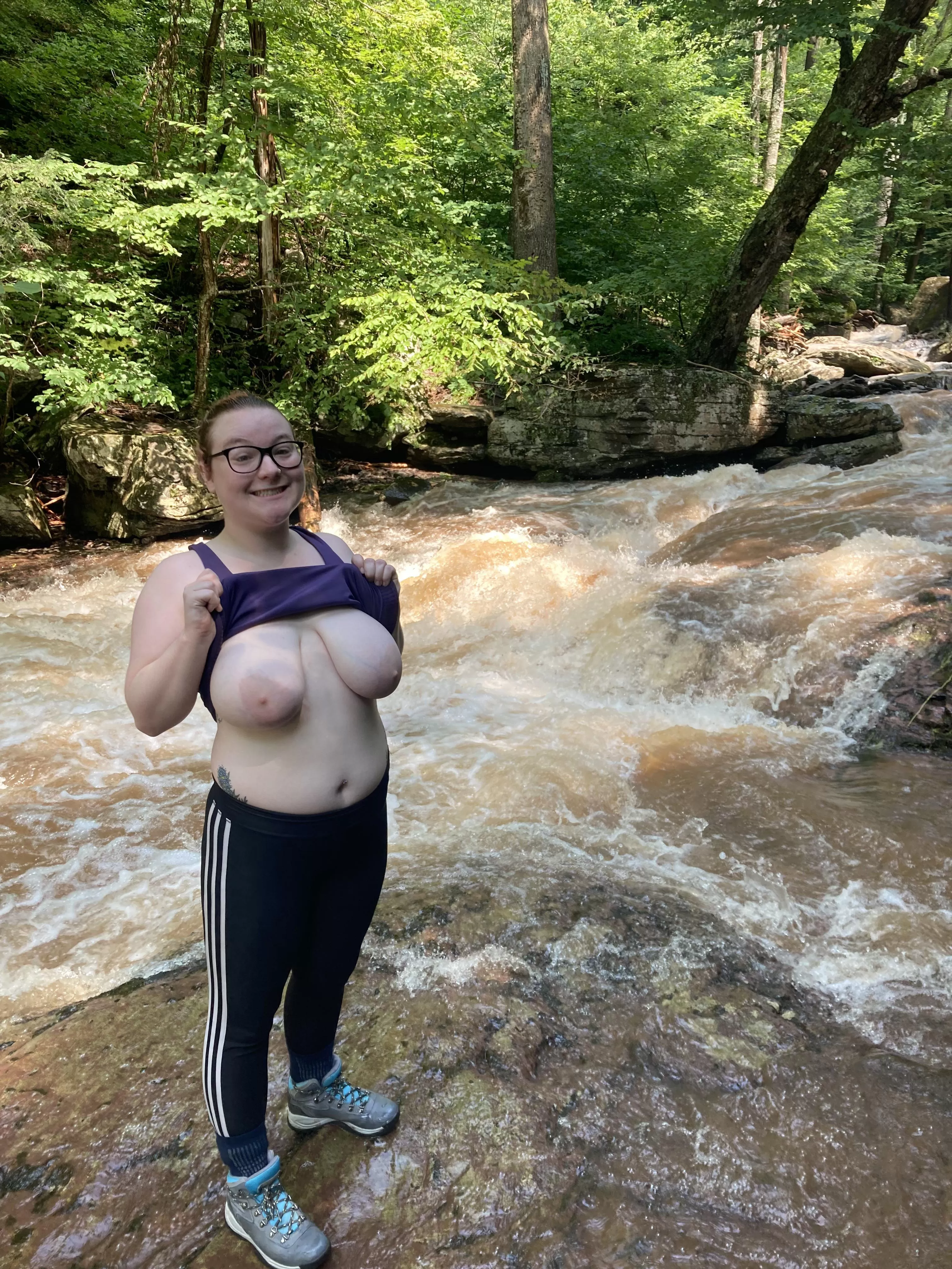 showing off my areolas to mother nature showing off my areolas to mother nature