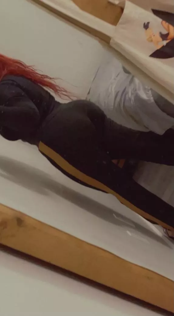 Showing off my booty pants