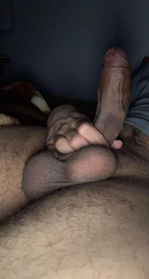 Showing off [m]y Indian cock and balls