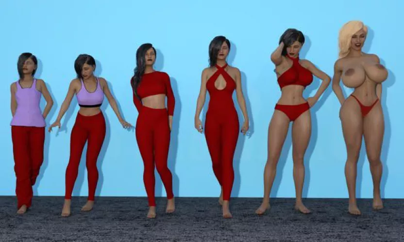 Shy girl goes all the way (CG)