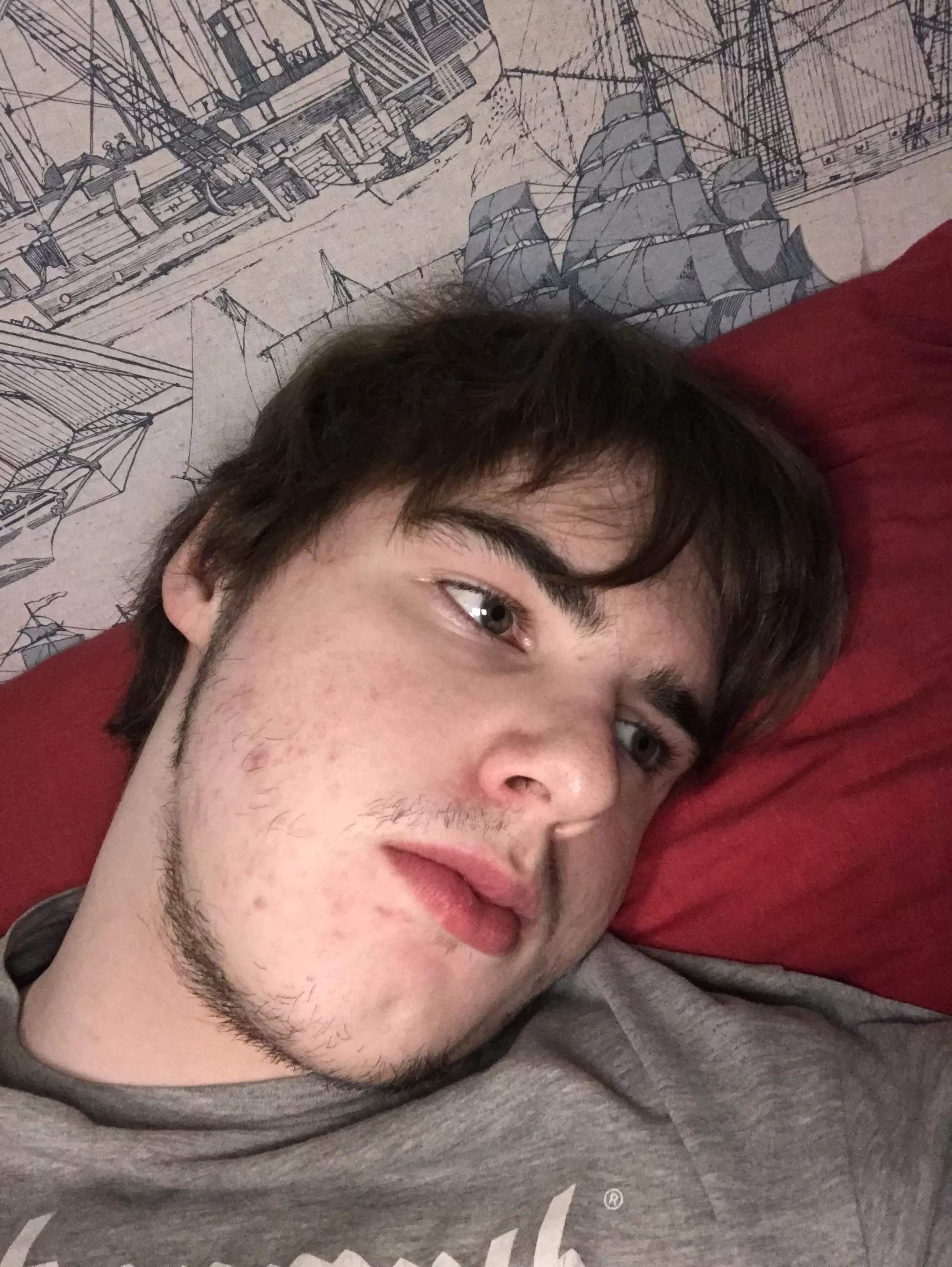 Sick and tired. Literally. Long distance hugs and cuddles plz. 🥺