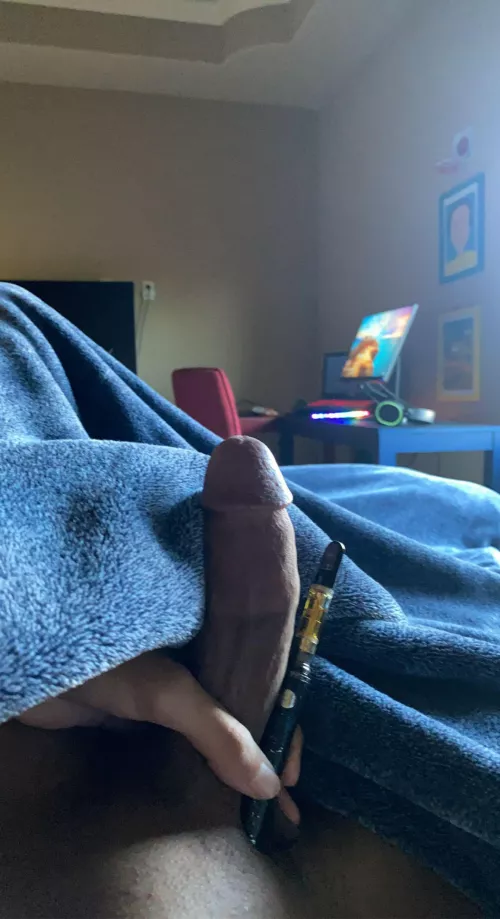 side to side with dab pen