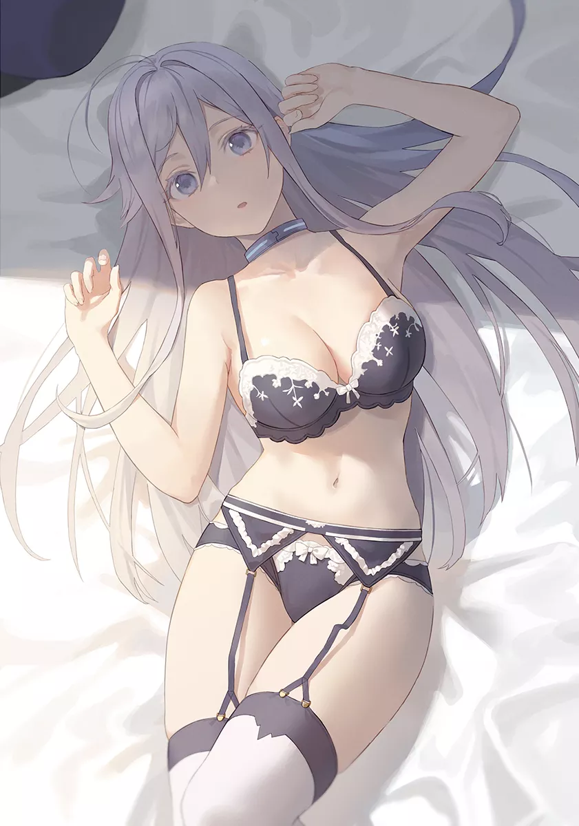 Silver haired beauty. Silver haired beauty.