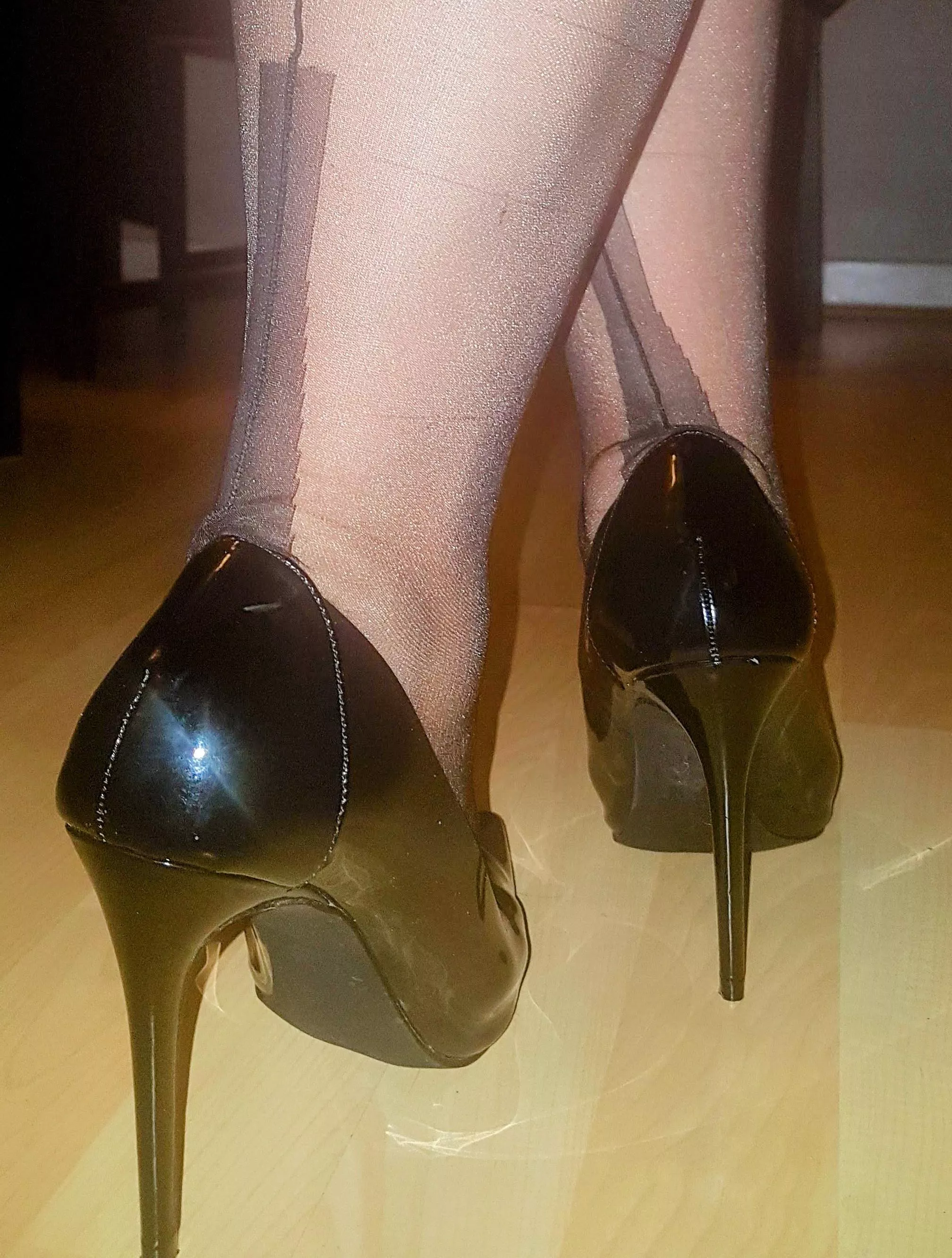 Simple black work shoes Simple black work shoes