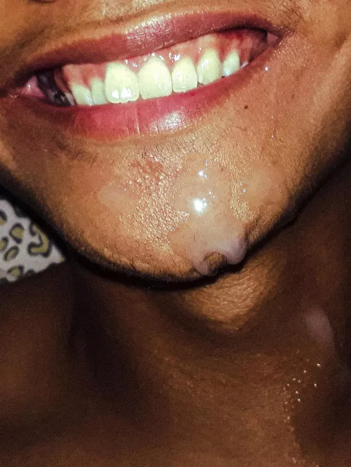 Since I've got no one to give me a good facial, I did it myself. Maybe you can do it next time?