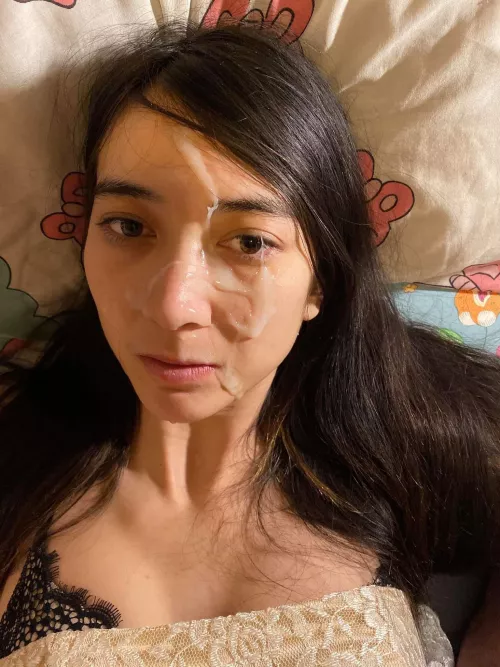 Since you guys wanted to see more, here’s me looking absolutely devastated after my facial