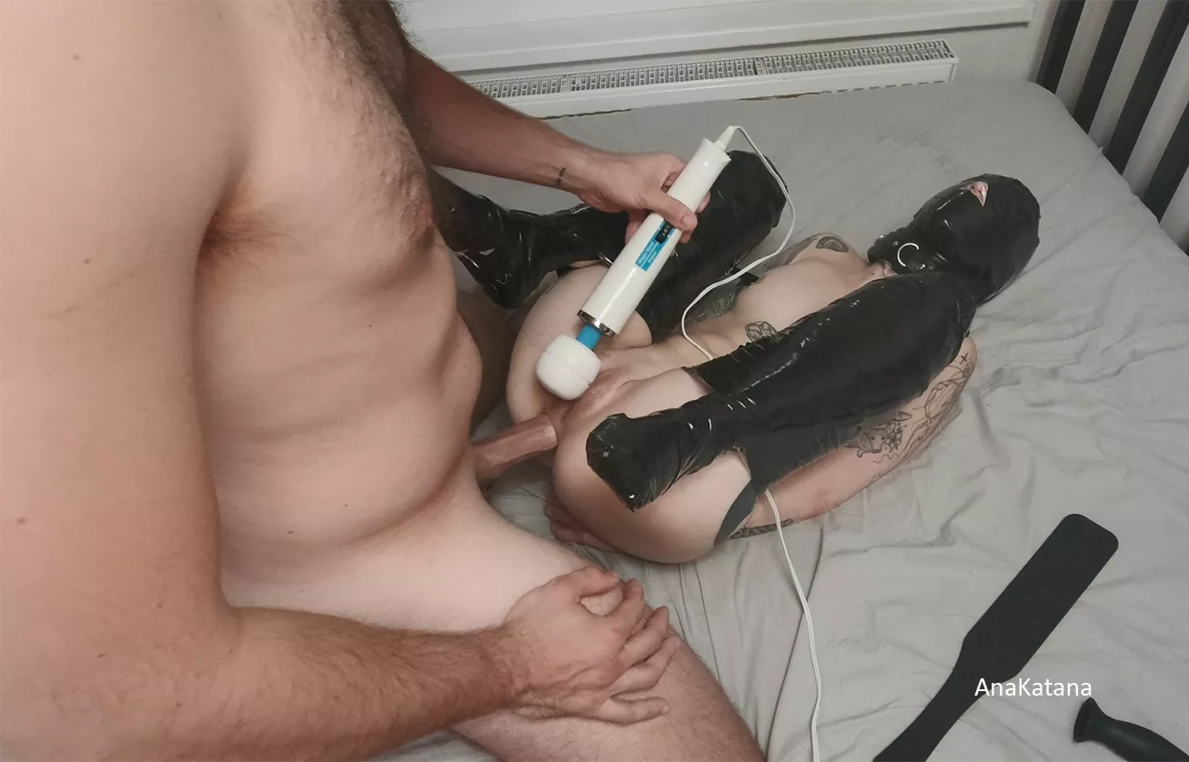 Sir taking his little fucktoy however he pleases, not much I can do about it, is there? [F][M]