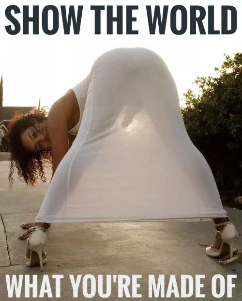 Sissies should be shameless exhibitionists!