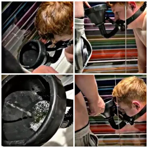 Sissy bitch is ready and waiting to drink up all of Alpha Master Ryan’s sweet nectar! Attaching a funnel to its mouth ensures not a single drop will be wasted! Full video available on Gumroad via link in the comments!