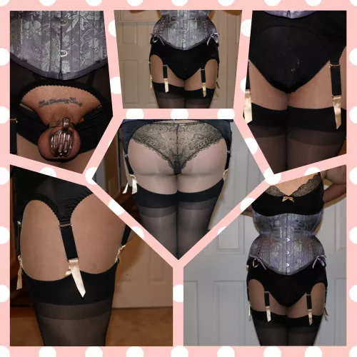 Sissy Uniform and Chastity 2022/01/20