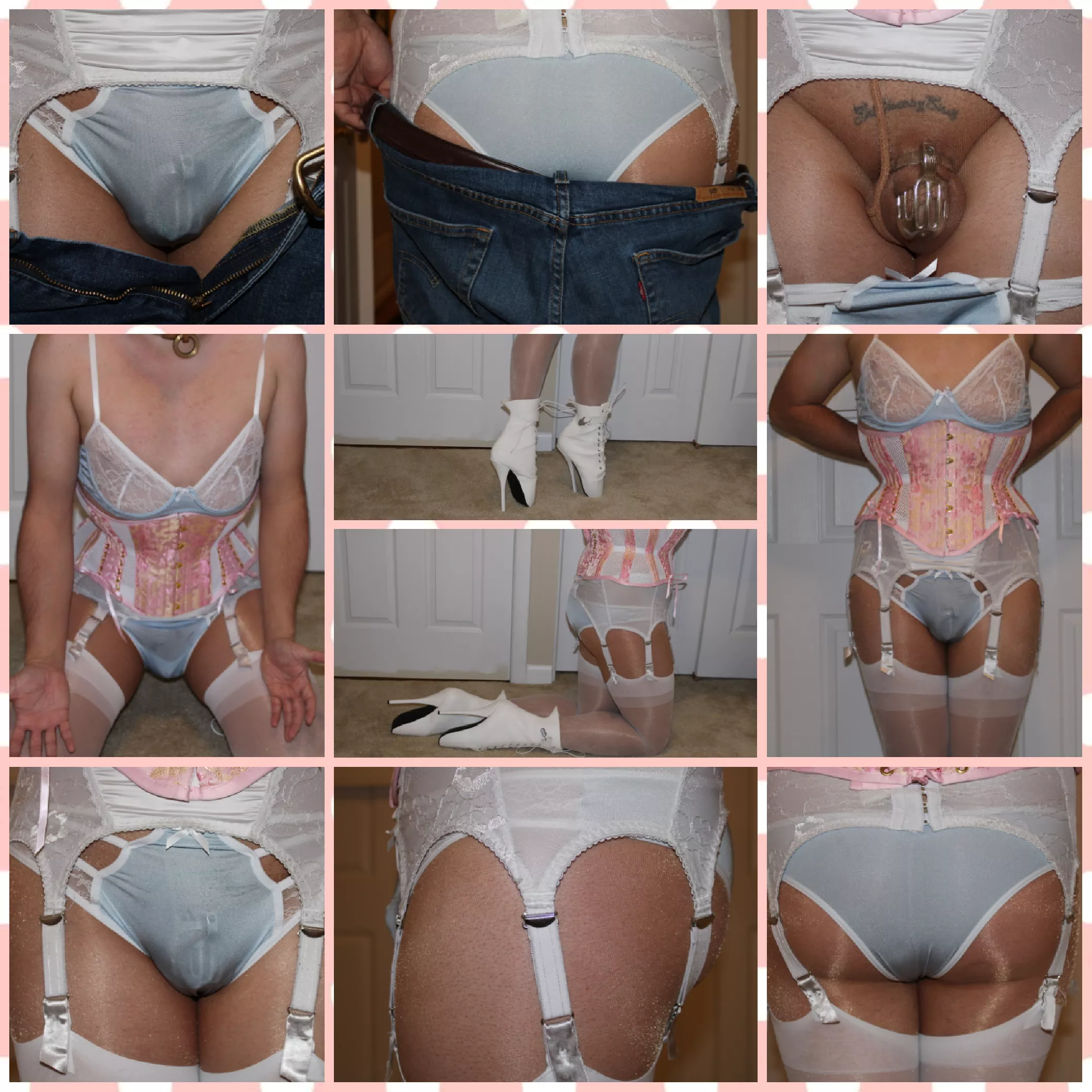 Sissy Uniform & Chastity 2022/02/04 chastitysissymegan.com