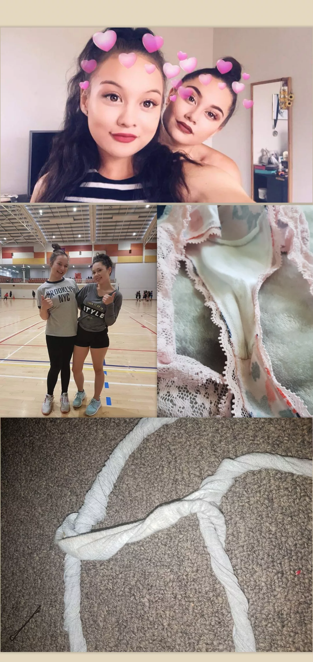 Sisters, smelly sisters 😍🥵