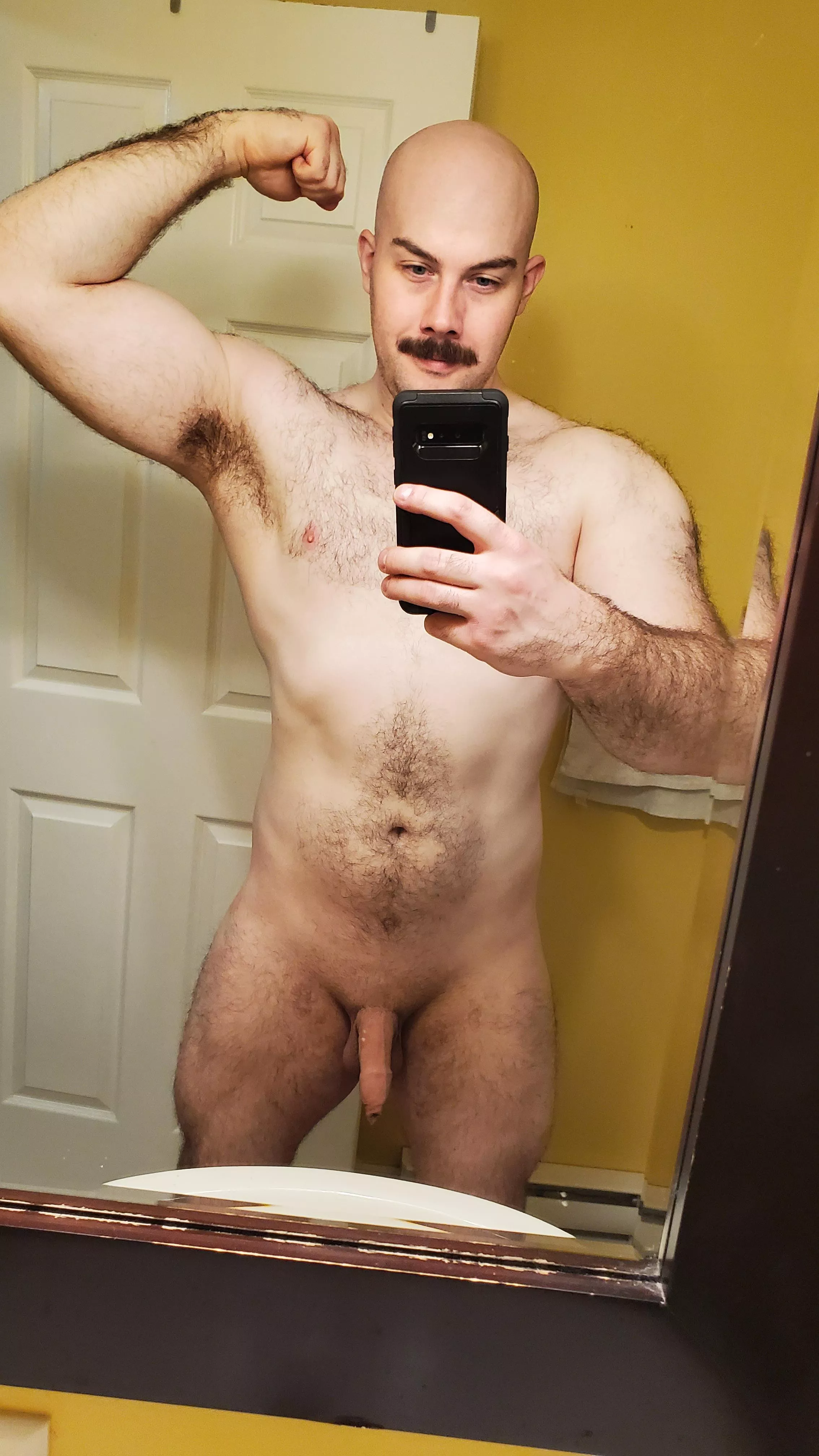 Sit on me while I bench press (m)