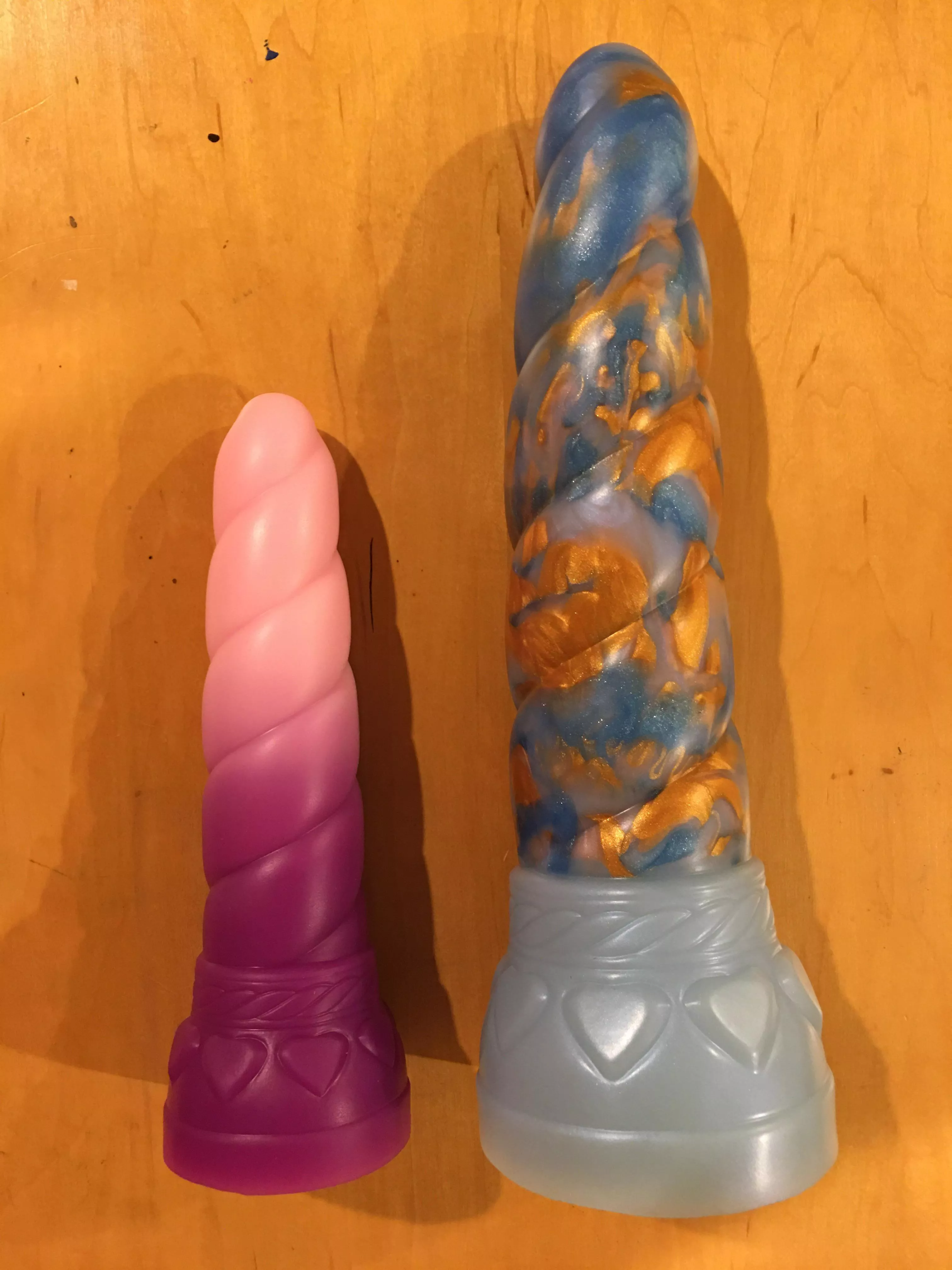Size comparison. M Mystic vs XL Mystic. We don’t have any other sizes. yet.