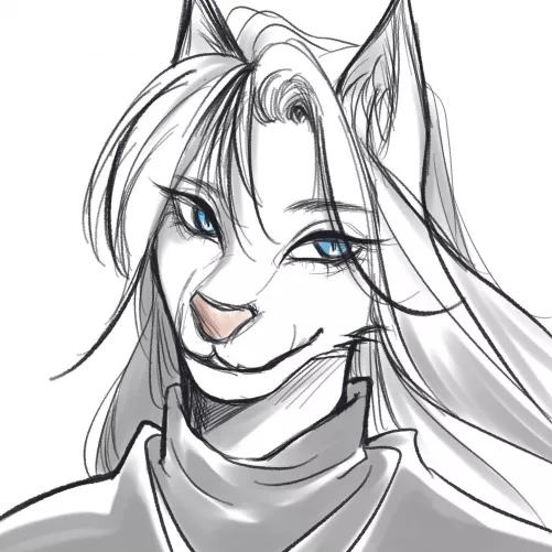 sketch before start another drawing art by me (@__sinna__ on twitter)