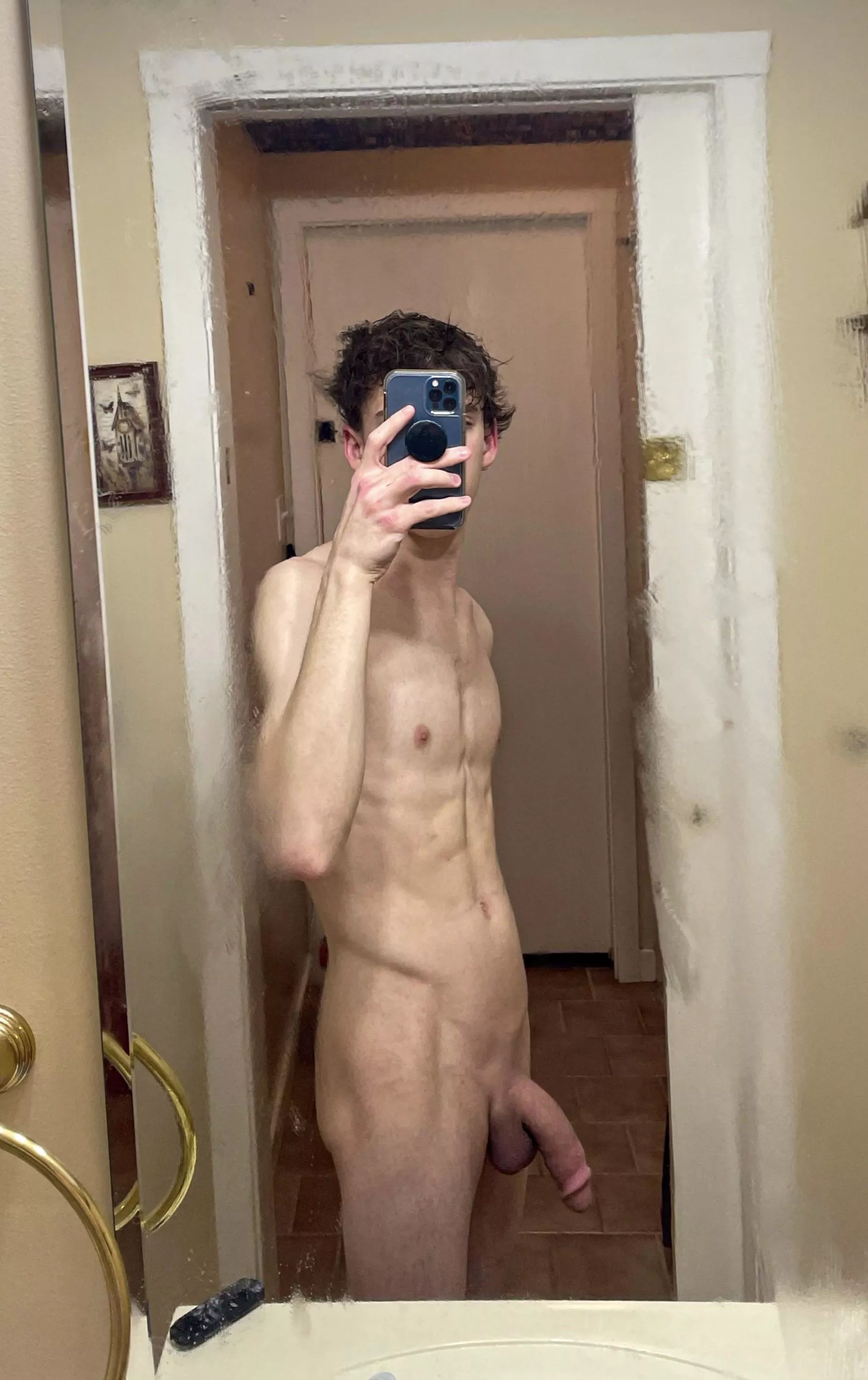 skinny boy, fat cock 😉