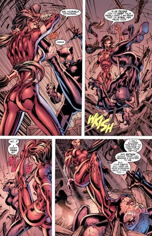 Skintight Catfight [Batman (1940) #616]