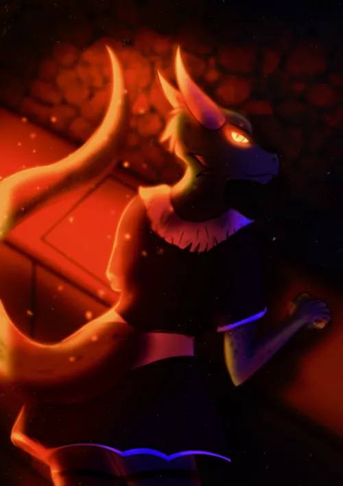 Skyrim reference * art by my ( @darkito420 )