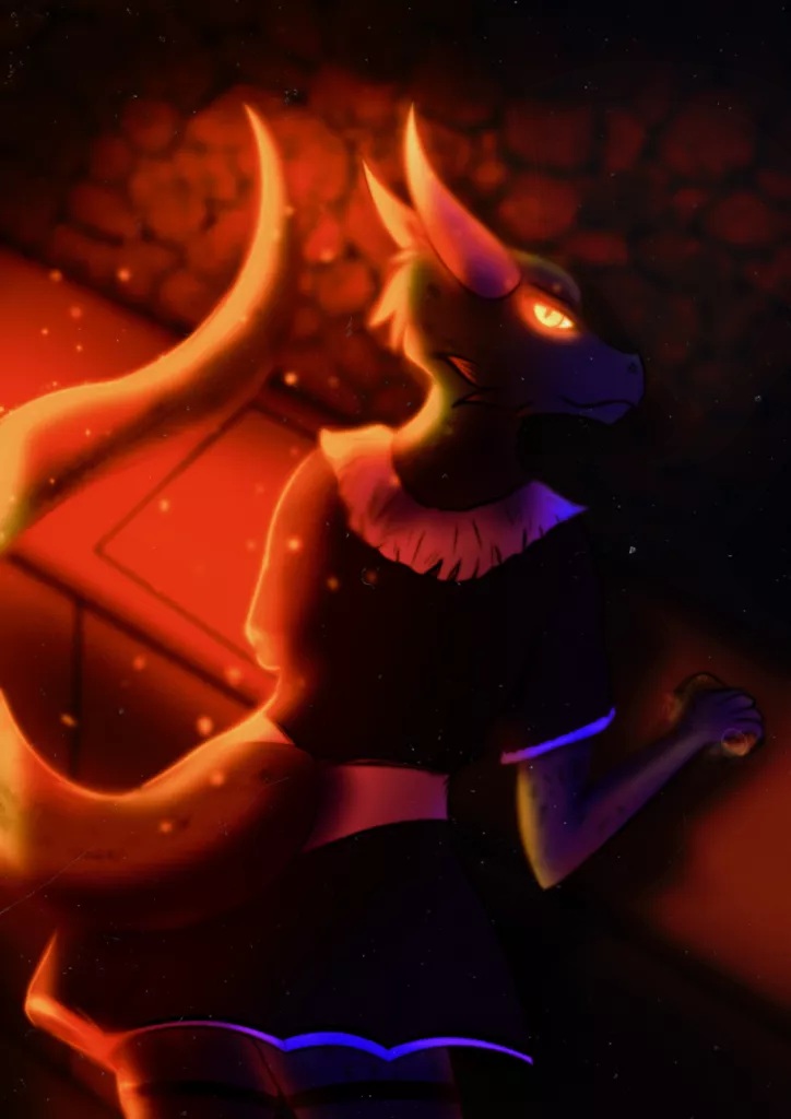 Skyrim reference * art by my ( @darkito420 )