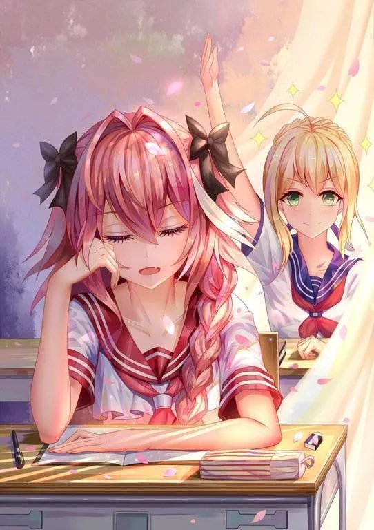 Sleeping Astolfo