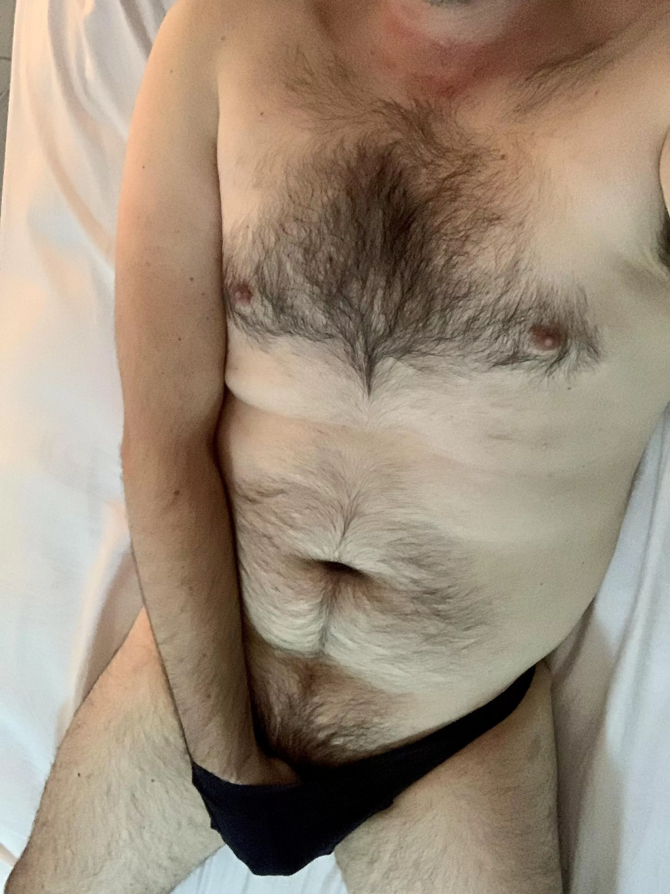 Slightly more on show than chest hair