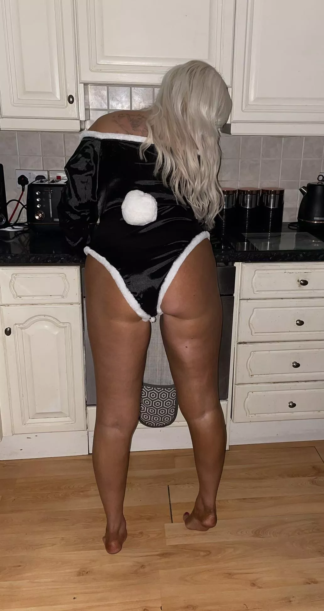 Slutty bunnies make the best meals, especially when she is the dessert