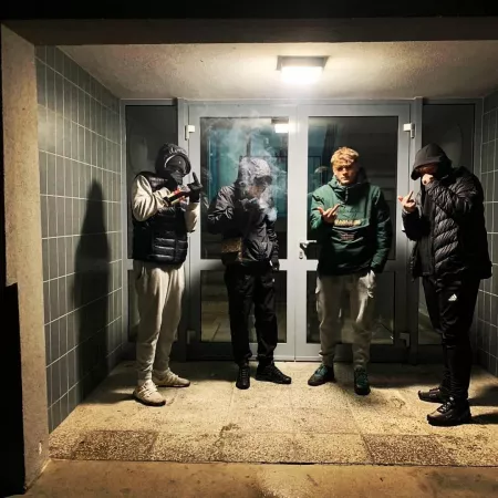 “Smokin Scally lads with attitude” …