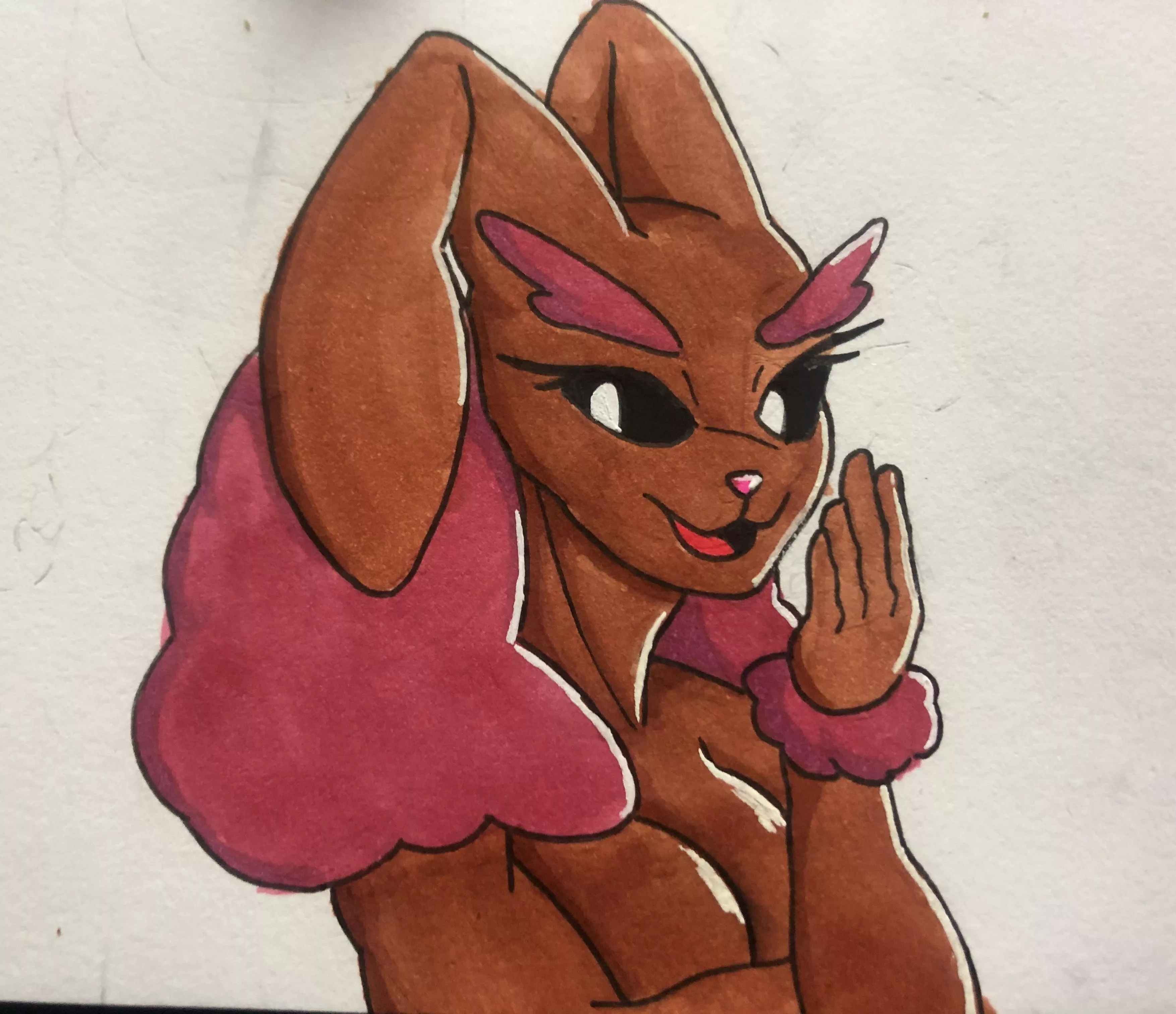 Smug lopunny, art by me Smug lopunny, art by me